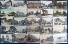 Postcards, Berkshire (old Berkshire) approx. 100 cards to include Reading, Farringdon,
