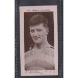 Cigarette card, Football, R. Binns, Halifax Town Footballers (Printed back), type card, C.