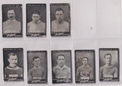Cigarette cards, Cope's, Noted Footballers (Solace), 8 cards, Fulham (x3, nos 18, 24 & 26), Aston