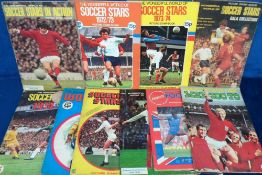 Trade stickers, a selection of complete and part complete Football Sticker albums, 6 complete,
