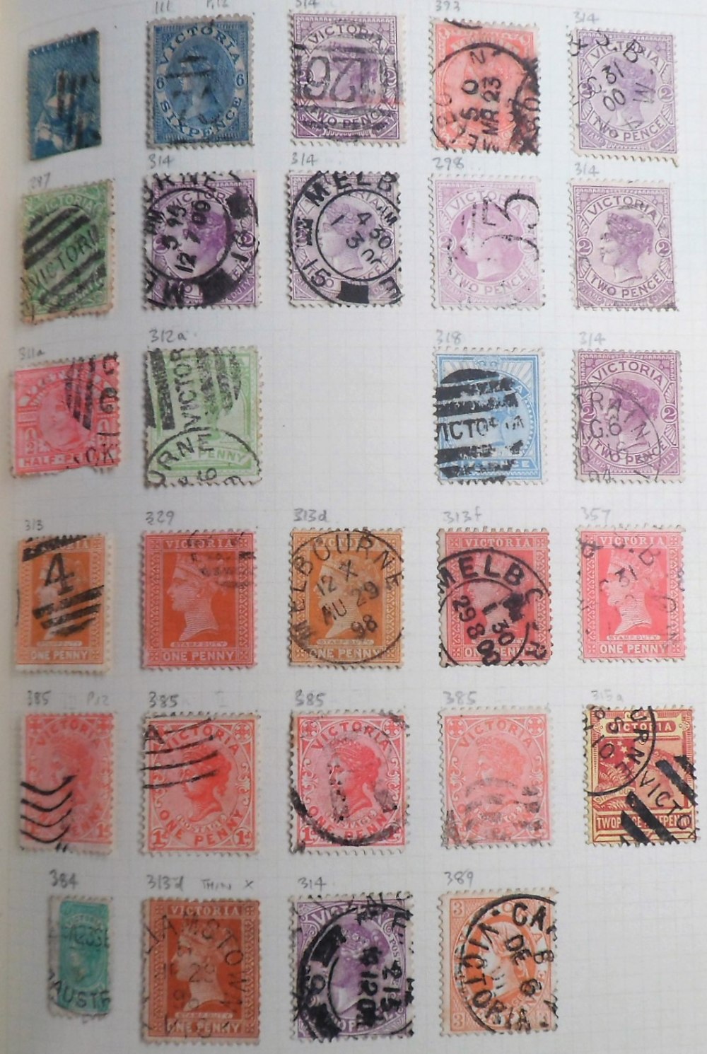 Stamps, World and Commonwealth collection, used, to include Australia & States, Canada, Cyprus, - Image 7 of 7