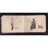 Speedway autographs, an autograph album circa 1930 packed with signatures many with cuttings,