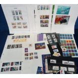 Stamps, GB QEII collection of mint decimal Guernsey postage on sheets and loose. Face value £