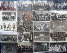Postcards, Music, a selection of 170+ cards featuring schools and children's bands, UK and foreign