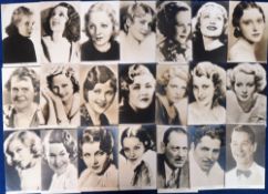 Postcards, Film Stars, a collection of 70+ Male & Female film stars, mostly issued by Film