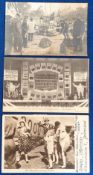 Postcards, Aviation, 3 printed cards to comprise advertising Michelin 'Souvenir Du Salon De L'