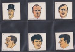 Trade cards, Czechoslovakia, Fotbalove Pexeso, 1980's, set of 32 cards including Stanley Matthews,