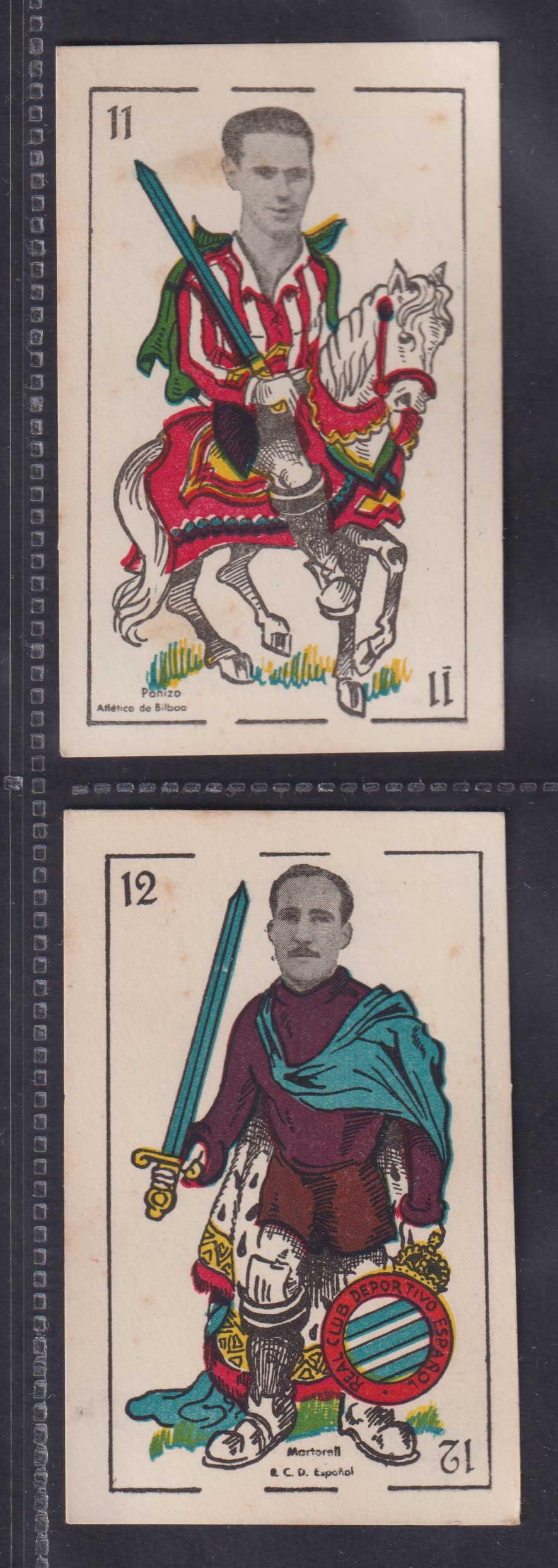 Trade cards, Spain, Universo, 38 different cards with Football Player portraits and artist-drawn - Image 10 of 11