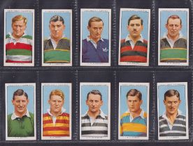 Cigarette cards, Rugby, two sets, Churchman's Rugby Internationals & Ogden's Famous Rugby Players (