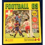 Trade sticker album, Panini 'Football 83' (Switzerland) (part complete, missing 6 stickers) (gd)