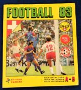 Trade sticker album, Panini 'Football 83' (Switzerland) (part complete, missing 6 stickers) (gd)