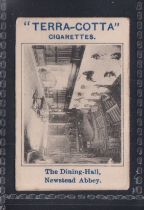 Cigarette card, E Robinson & Sons, Derbyshire & the Peak, type card, 'The Dining Hall, Newstead