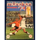 Trade sticker album, Football, Vanderhout (Holland), 'Munchen 74', World Cup Album, part complete