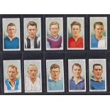 Cigarette cards, Ogden's, Football Club Captains) (set, 50 cards) (gd/vg)