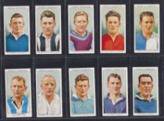 Cigarette cards, Ogden's, Football Club Captains) (set, 50 cards) (gd/vg)