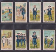 Trade cards, Maynard's, Girl Guide Series, 8 cards all with matching 'Fruit Bon-Bons' backs,