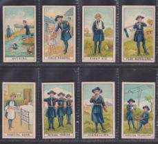 Trade cards, Maynard's, Girl Guide Series, 8 cards all with matching 'Fruit Bon-Bons' backs,