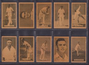 Trade cards, Australia, Anon (Potter & Moore?), Sportsman's Photos, 10 cards nos 18, (Don