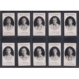 Cigarette cards, Taddy, Prominent Footballers (With Footnote), Sheffield Weds., (set, 15 cards) (2