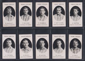 Cigarette cards, Taddy, Prominent Footballers (With Footnote), Sheffield Weds., (set, 15 cards) (2