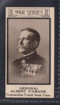 Cigarette card, Themans & Co, War Portraits, type card, no 39, General Albert D'Amade (vg) (1)