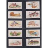 Cigarette cards, Smith's, A Tour Round the World, (Postcard Back) (set 50 cards) (one creased and