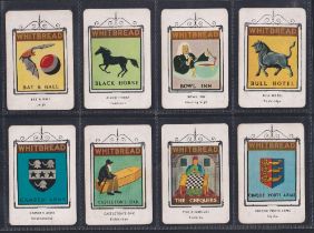 Trade cards, Whitbread, Inn Signs, 4th series (set, 50 cards) (few fair, some with sl marks, gen gd)