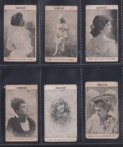 Cigarette cards, Gloag, Beauties, PLUMS, (Black &White Challenge Flat, 6 cards, Ref H186, picture
