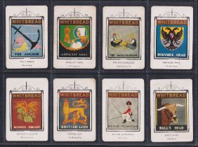 Trade cards, Whitbread, Inn Signs, 3rd Series, (card) (set, 50 cards) (few fair, rest gen gd)