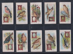 Trade cards, Chocolat De Villars, British Birds & their Eggs (set, 24 cards) (1 fair, rest gen