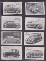 Trade cards, The Austin Motor Co, Famous Austin Cars, 'L' size (set, 13 cards) (vg)
