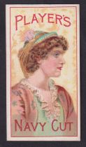 Cigarette card, Player's, Advertisement card, (Testimonial Back), type card, Beauty ref H338,