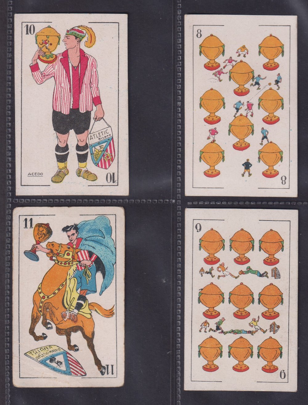 Trade cards, Spain, Football Club Badges, 49 cards with mixed chocolate company backs each showing - Image 11 of 26