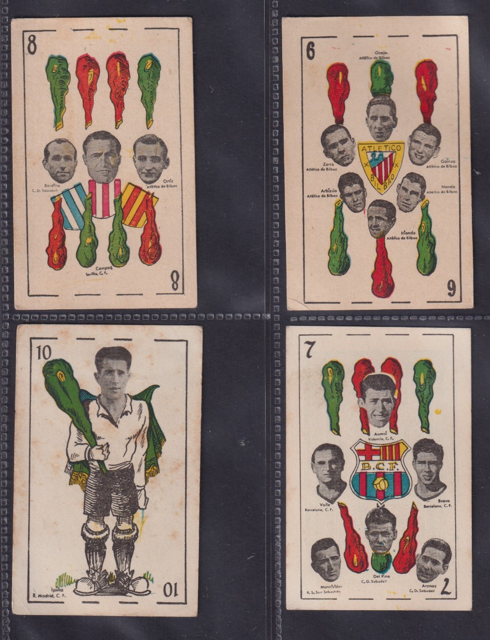 Trade cards, Spain, Universo, 38 different cards with Football Player portraits and artist-drawn - Image 2 of 11