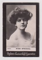 Cigarette card, Ogden's, Guinea Gold, General Interest numbered cards, no 1082, Miss Stevens,