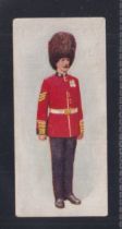 Trade card, Saunders & Sons, Lowestoft, Military Uniforms, Picture of Guardsman 90 x 40mm, advert