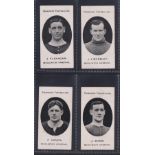 Cigarette cards, Taddy, Prominent Footballers (London Mixture) 4 cards, Woolwich Arsenal, J