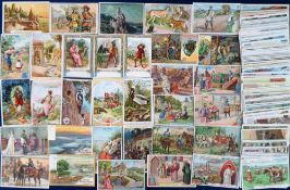 Trade cards, Germany, a collection of approx. 110 Liebig-style cards, mostly 1900-1920 period,
