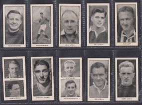 Trade cards, Thomson, World Cup Footballers (presented with The Wizard) (set, 64 cards) (gen gd/vg)