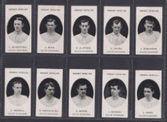 Cigarette cards, Taddy, Prominent Footballers, (No Footnote), Bolton Wanderers, 15 cards, (2 with sl