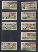Cigarette cards, Churchman's, Footballers, (Coloured) (49/50 missing no 9) (gd/vg)