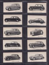 Trade cards, Kellogg's, Motor Cars (Black & White) (set, 40 cards, gen gd)