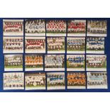 Trade cards, Sport, Football Teams, 1949/50, a collection of 37 hand coloured team group photos