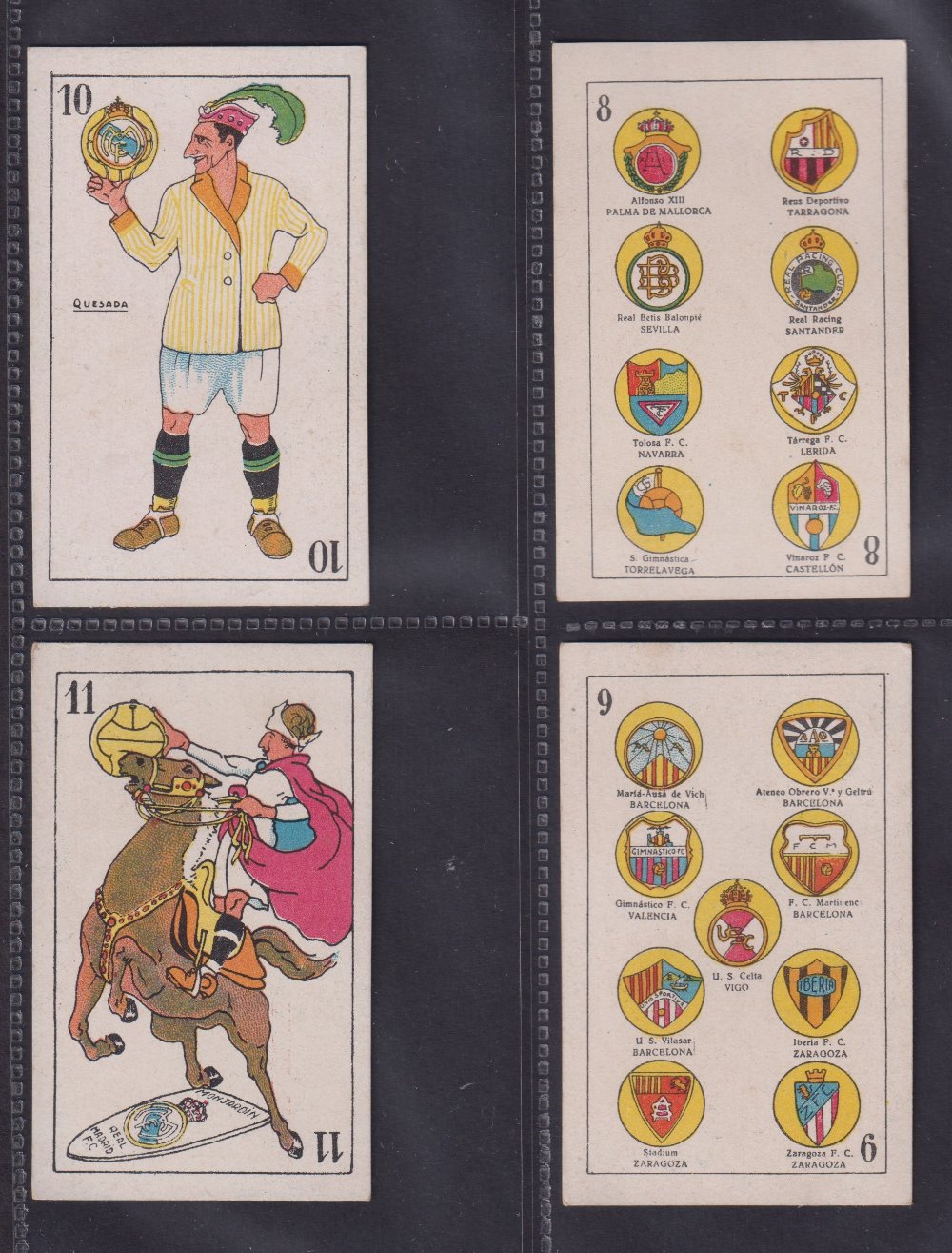 Trade cards, Spain, Football Club Badges, 49 cards with mixed chocolate company backs each showing - Image 5 of 26