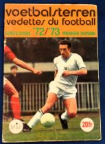 Trade sticker album, Football, Vanderhout (Belgium), Voetbal, Eerste Divisie 72/73 (complete) (gd)