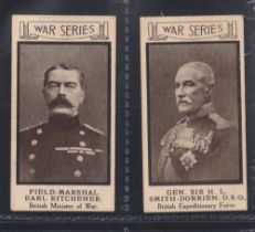 Trade cards, The Princess Picture Palace Barnsley, War Portraits, 2 cards, no 8 Field-Marshal Earl