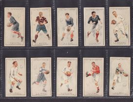 Cigarette cards, Smith's, Prominent Rugby Players (set, 25 cards) (gd/vg)