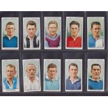 Cigarette cards, Ogden's, two sets, Football Caricatures (50 cards) and Football Club Captains