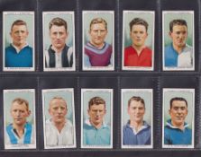 Cigarette cards, Ogden's, two sets, Football Caricatures (50 cards) and Football Club Captains