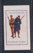 Trade card, Wakeford, Army Pictures, Cartoons etc, type card, 'Shoulder to Shoulder' (vg) (1)